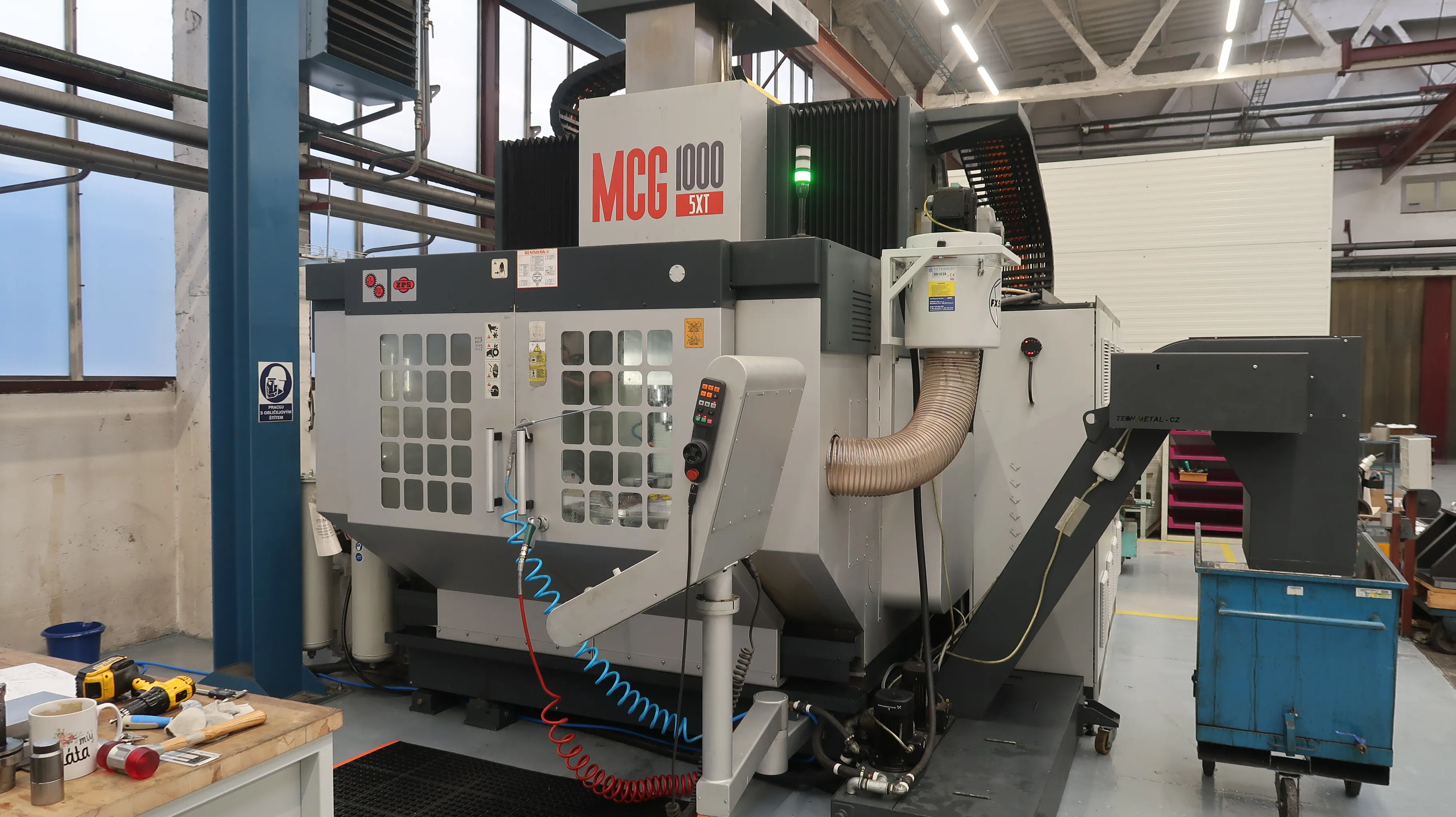 CNC 5-osá frézka